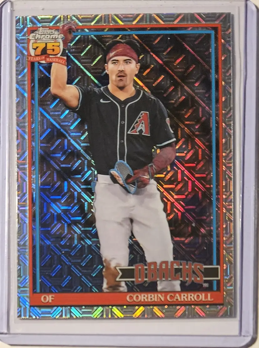 2026 Topps Series 1 1991 Chrome Mojo Corbin Carroll