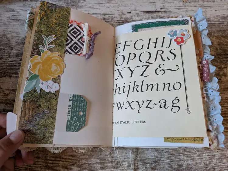 Handmade Junk Journal Reader's Digest Tree Vintage