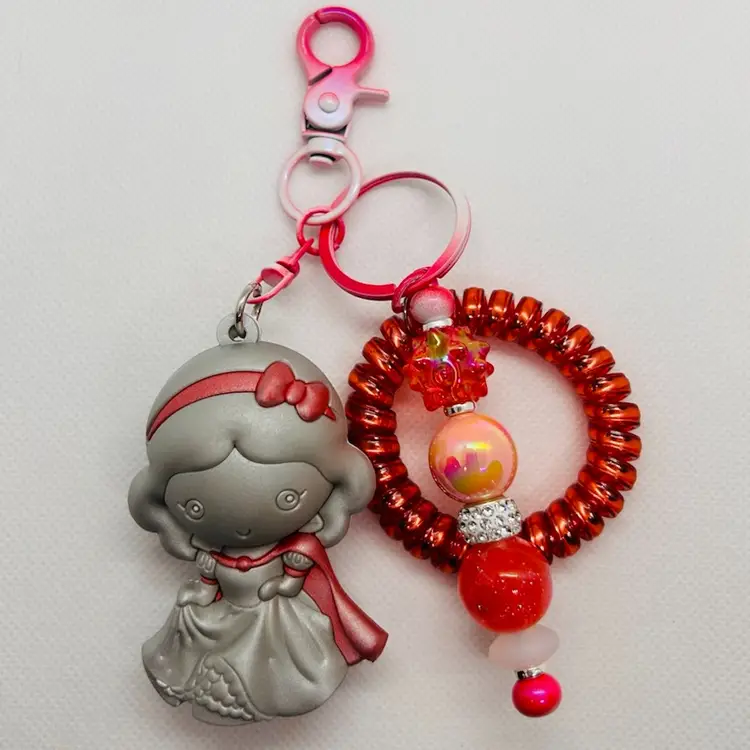 Disney 100 Snow White Beaded Bag Clip