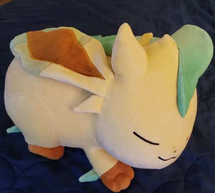 Pokemon Center Leafeon Sleeper Plush Eeveelutions Plush Rare Authentic Tags