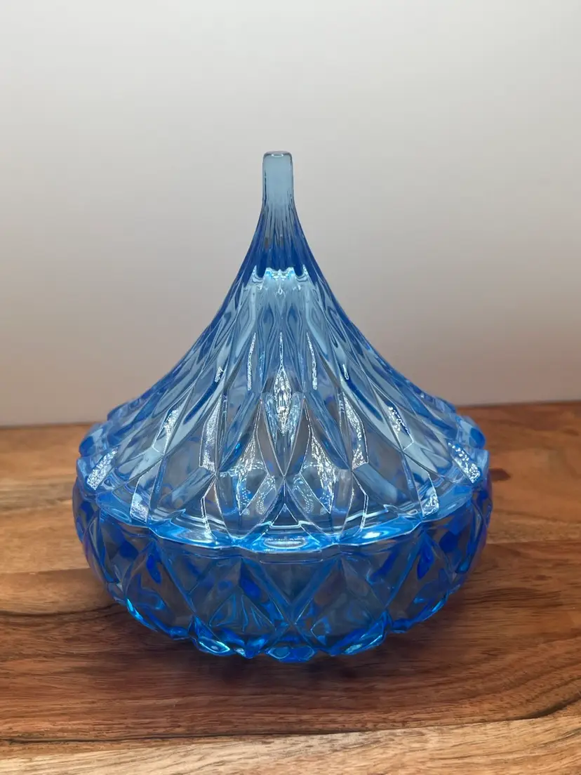 Godinger Blue Unleaded Crystal Glass