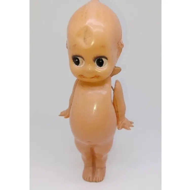 Vintage Antique Made In Nippon Celluloid Kewpie Doll Eyes looking sideways