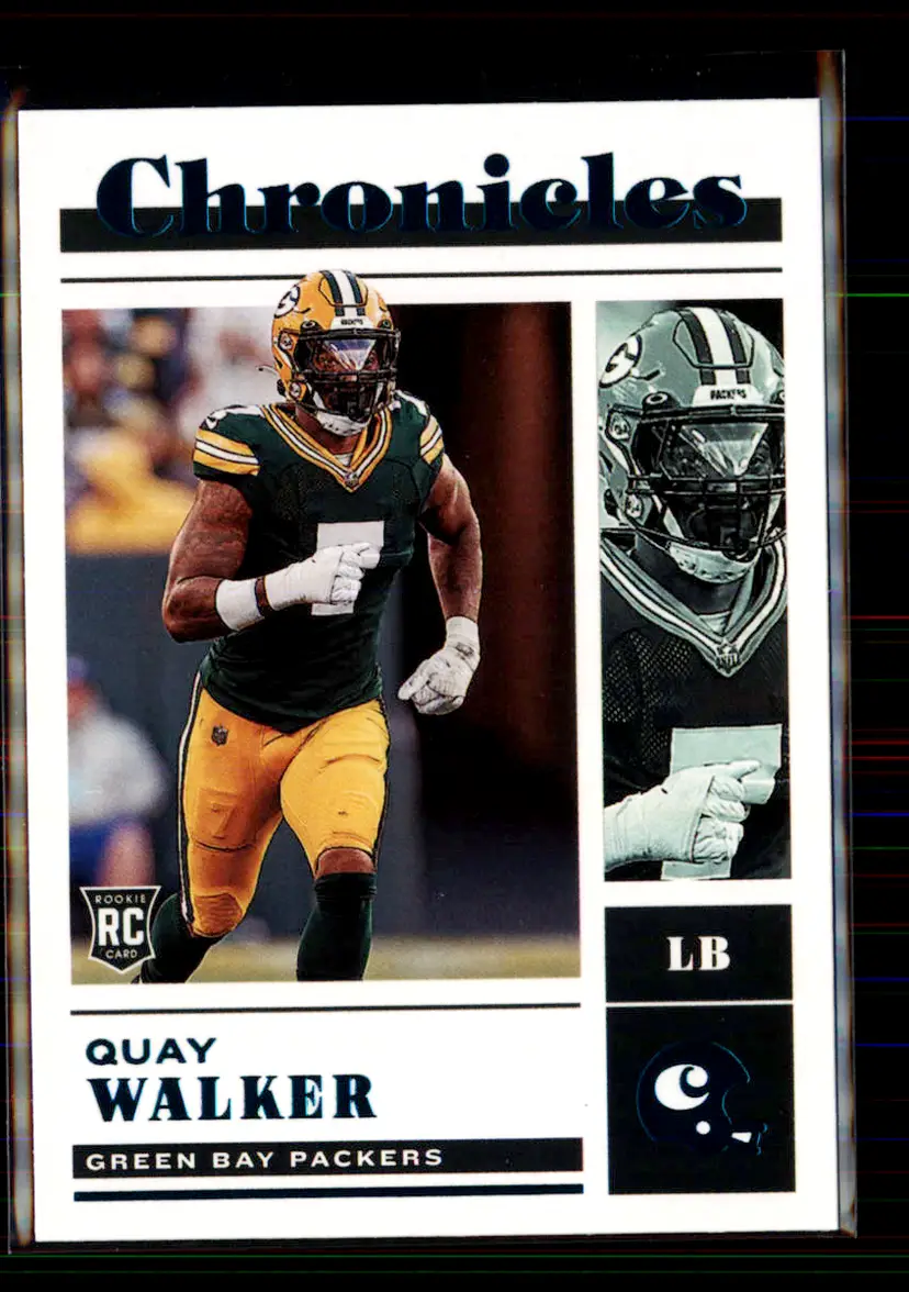 Quay Walker 2022 Panini Chronicles Teal #50 - (113) - Green Bay Packers