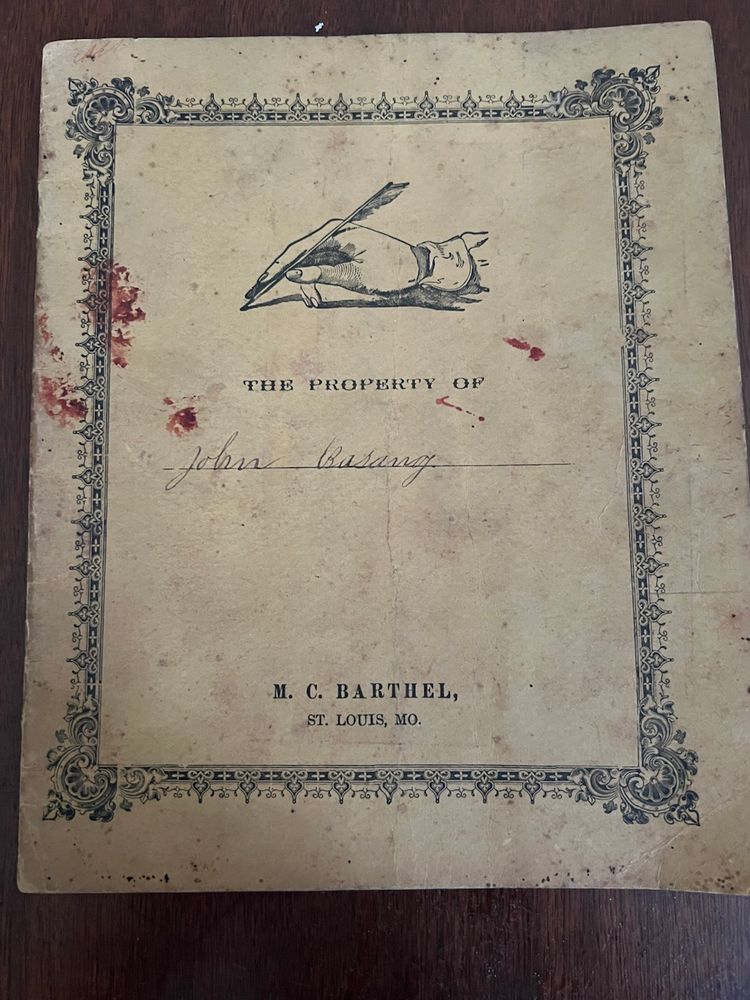 Antique Notebook- AMAZING!!