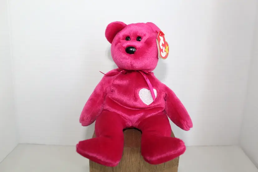Ty Valentina the Red Bear Beanie Baby