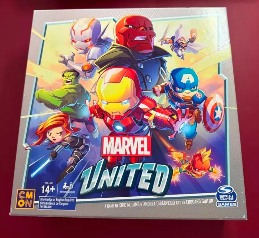 Marvel United Board Game - Complete Marvel Universe Superhero Game