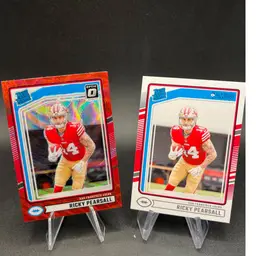 Ricky Pearsall Rated Rookie Parallel Lot 2024 Donruss San Francisco 49ers