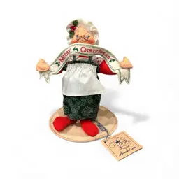 Vintage Annalee Doll Christmas Mrs. Claus