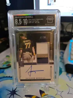 2024 Impeccable Jackson Merrill Patch Auto /99 San Diego Padres