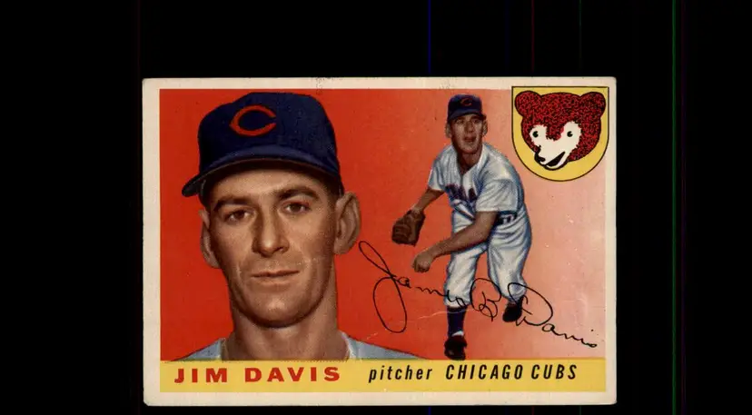 1955 Topps #68 Jim Davis - (pk-tl1) - Chicago Cubs