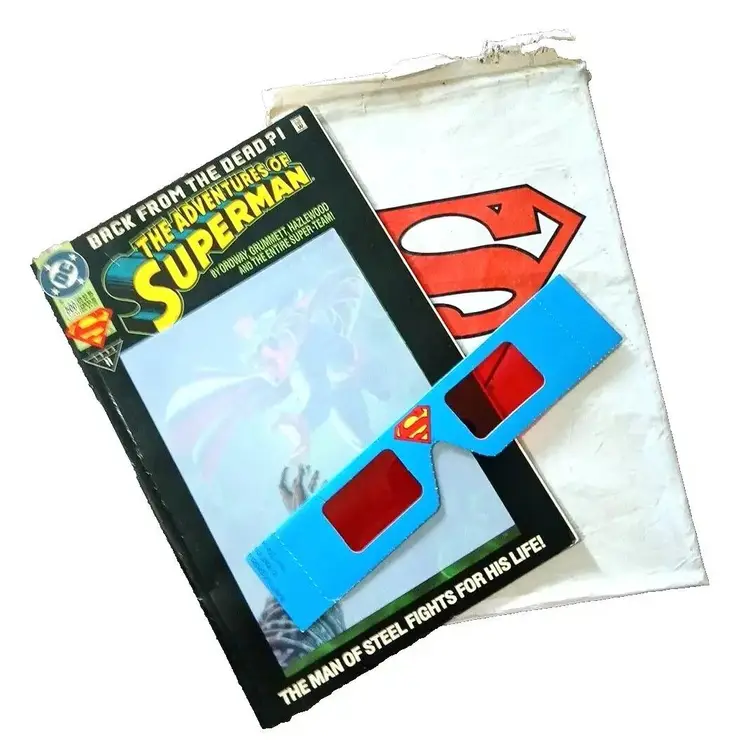 Superman-The Adventures Of Superman 1993 Issue 500 #11 Back From The Dead? And Free Cap!