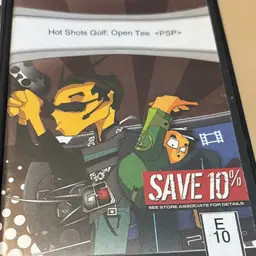 PSP - Disc Only In GameStop Cases - Hot Shots Golf Golden Tee (GH) And Loco Roco 2