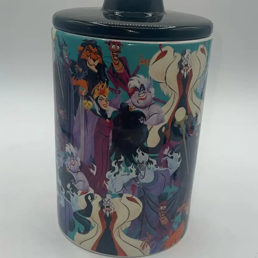 Disney Villain Cookie/treat Jar 8”