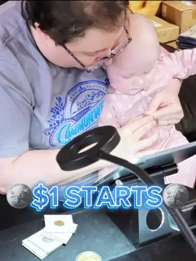 $1 STARTS COINS AND MORE