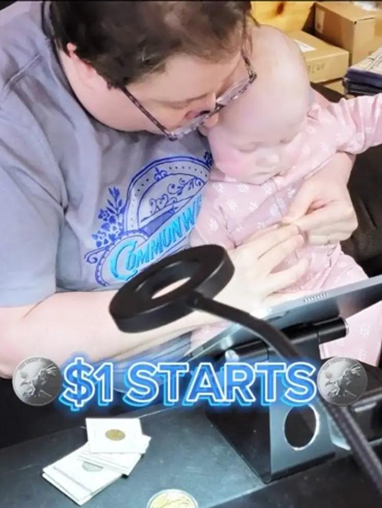 $1 STARTS COINS AND MORE