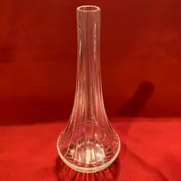 17. VTG Bacarrat Crystal “Neptune” Bud Vase France