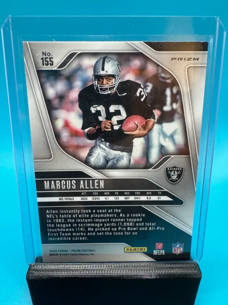 Marcus Allen Prizm Silver Las Vegas Raiders