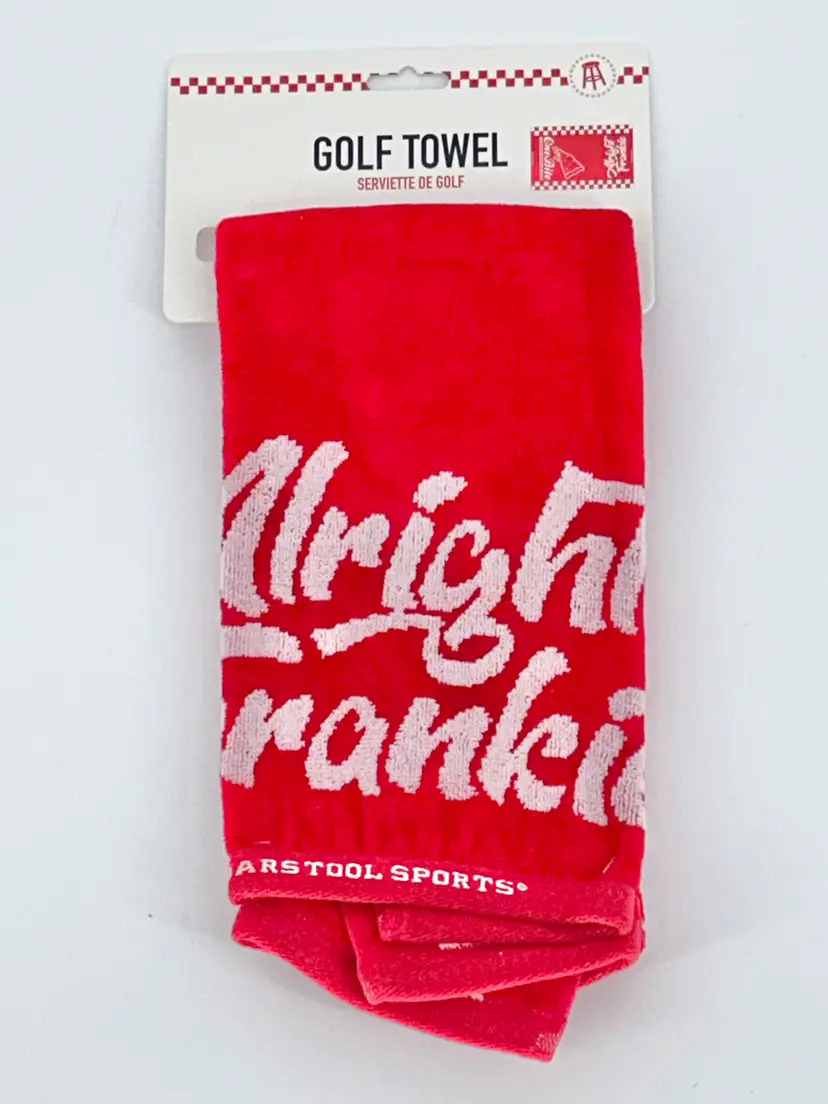 Barstool Alright Frankie One Bite Golf Towel