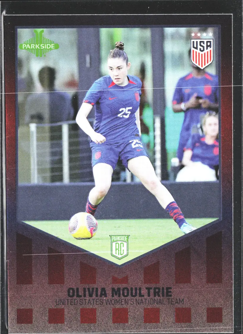 Olivia Moultrie - 2023 Parkside USWNT Recap #1 - Red Foil /49