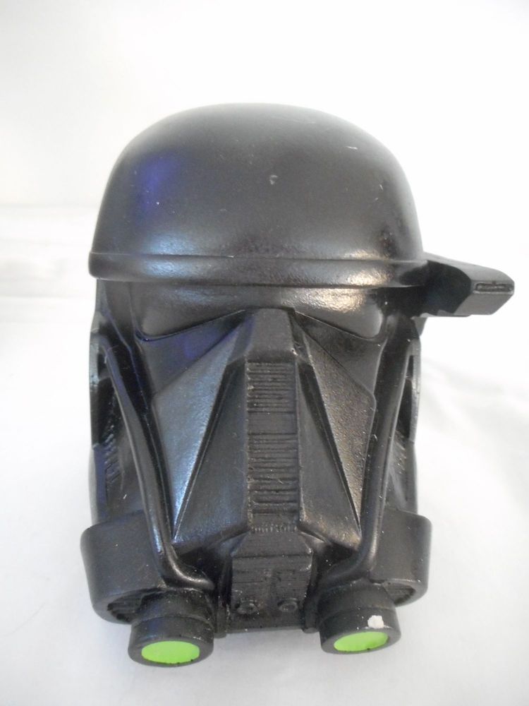 NIB Disney 2016 Star Wars Rogue One Death Trooper Helmet Coin Bank