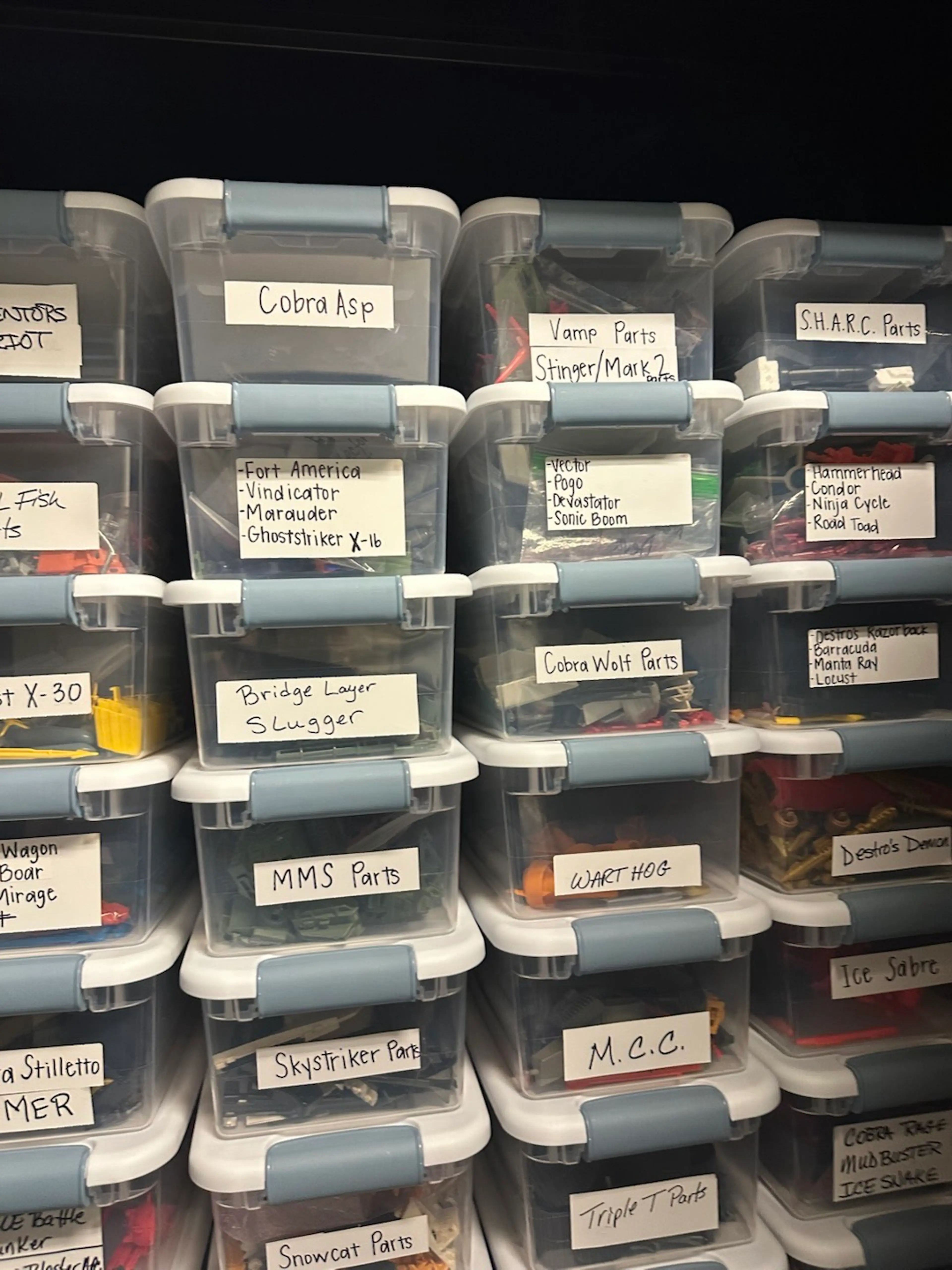 GI Joe Vehicle Parts Request Show 