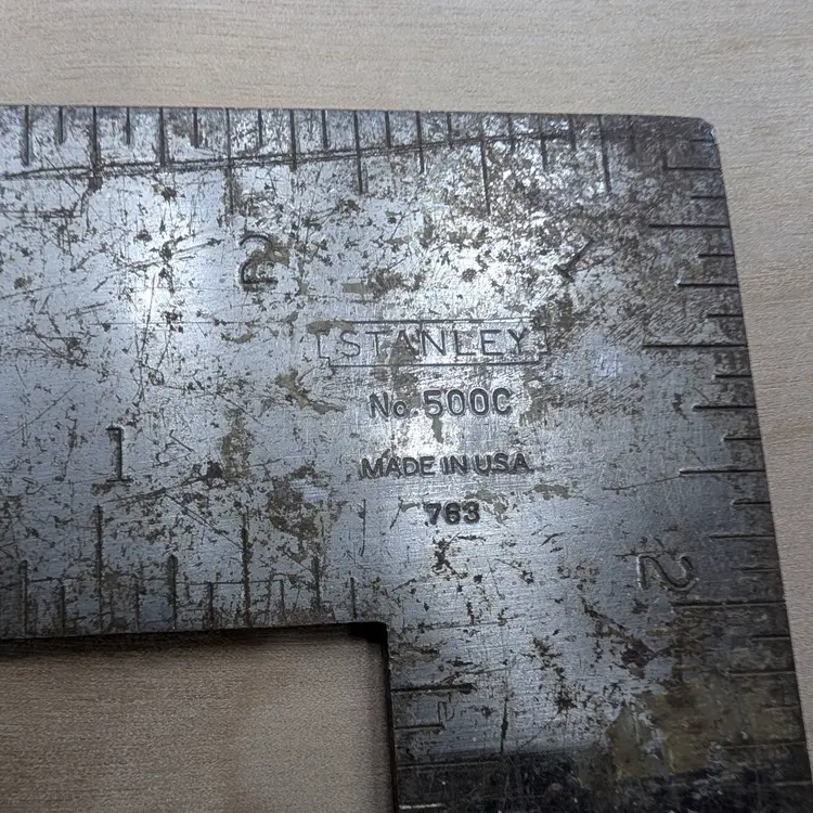 Vintage Stanley No 500C Framing Square