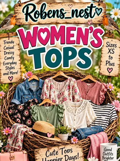 Women's tops for those fashion lovers!