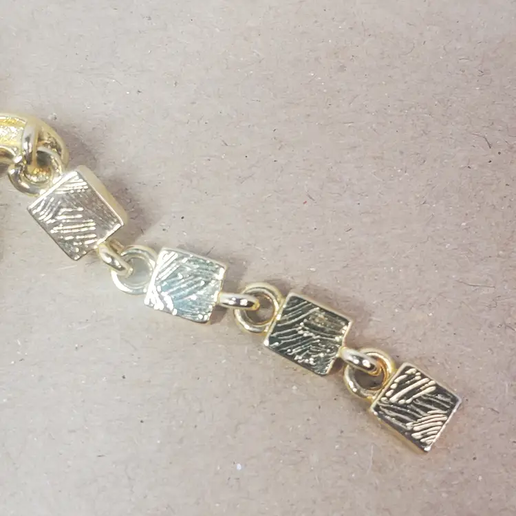 Free Ship...Teddy Bear with Candy Cane Noel Christmas Enamel Brooch Gold tone Vintage