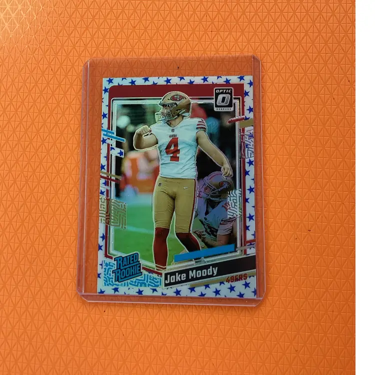 2023 Panini Donruss Optic Rated Rookie Stars Prizm Jake Moody #289 Rookie RC