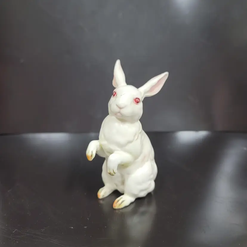 Lefton White Rabbit Bunny Figurine
