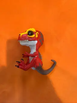 Untamed Ripsaw T-Rex Dinosaur Toy with 40+ Sounds and Fingerlings by WowWee