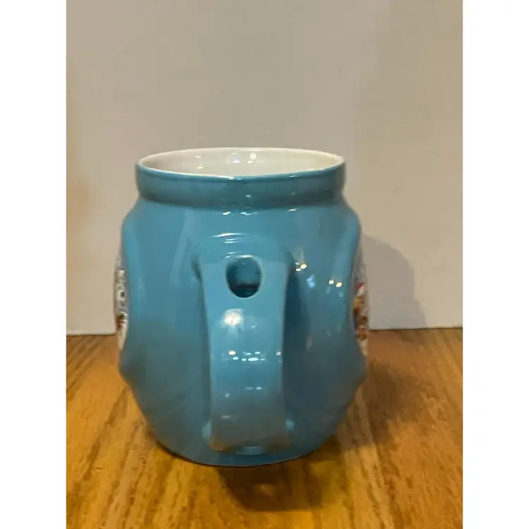 Disney Parks Stitch Tsum Tsum Mug Raised Blue Face (Lilo & Stitch) 16 oz.