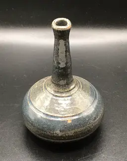 Small artisan vase signed R Dietrich 1996