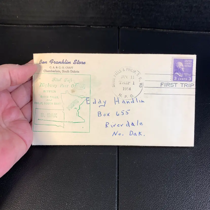 First Trip Envelope w/Game Bird Licenses