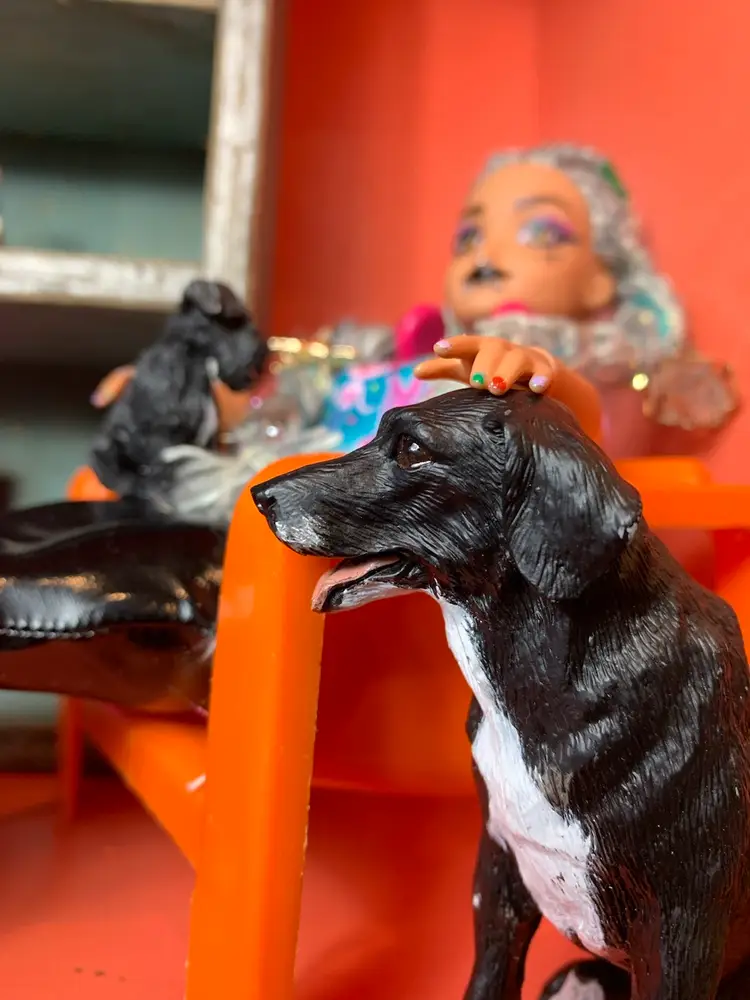 Custom Painted 1/6 Scale Pets (Commission)