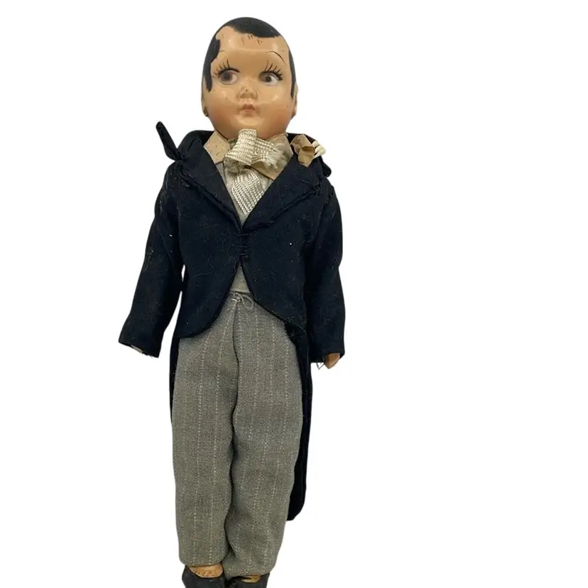 Vintage Plastic Groom Doll