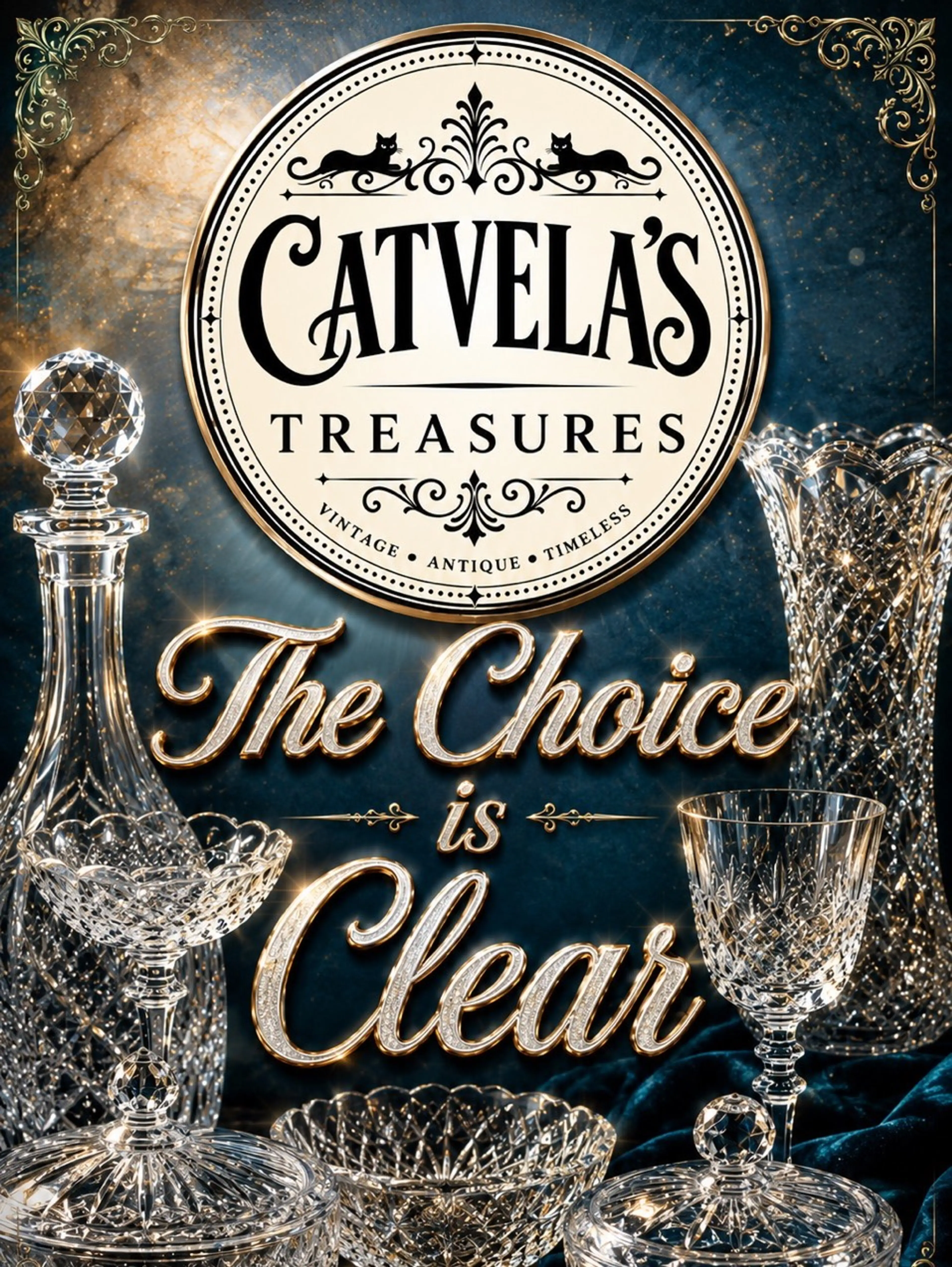 CHOICE: CLEAR CRYSTAL & GLASS 🛍️