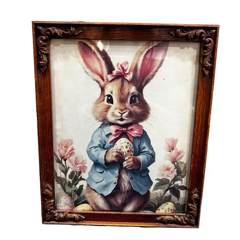 44 Vintage Upcycled Bunny Rabbit Spring Decor