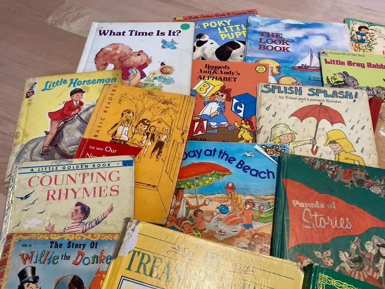 Antique and Vintage Children’s Book Page Bundle