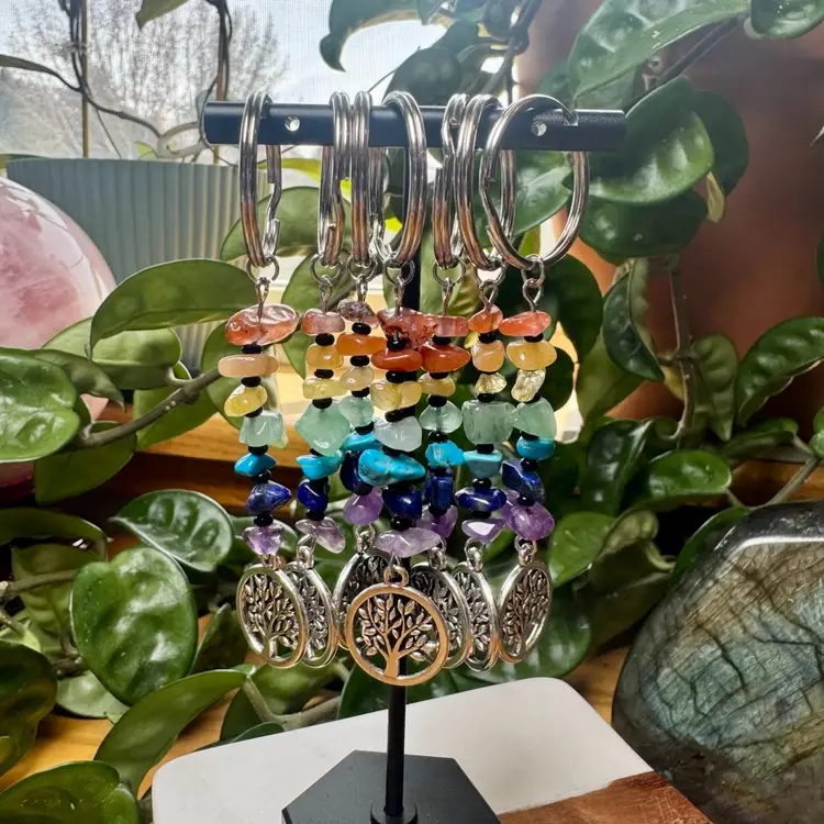 Chakra Tree Of Life Key Chain