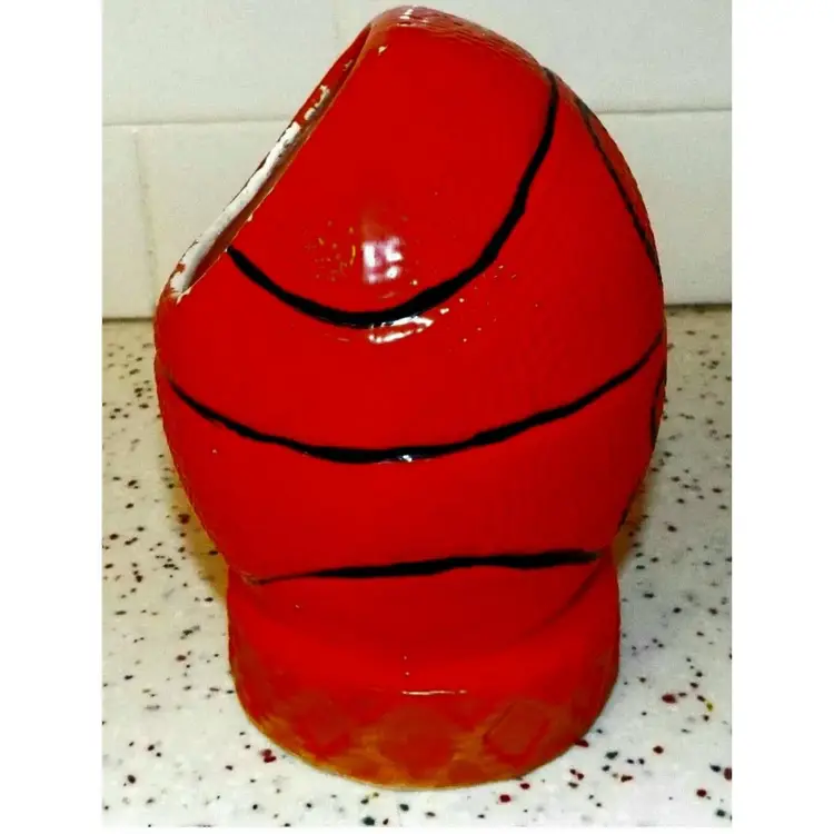 Nancy Pew Ceramic Basketball Go Suns Phoenix Vintage Collectible Planter Taiwan