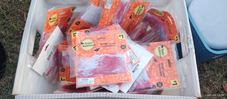 Halloween decorations Bloody Gauze