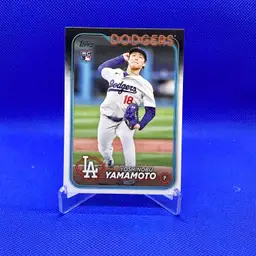 2024 Topps Series Two Yoshinobu Yamamoto RC Los Angeles Dodgers