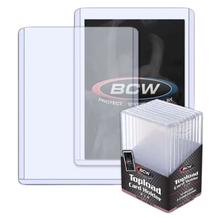 BCW Thick Card Top Loader 168pt