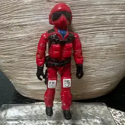 GI Joe 1984 Wild Weasel V1 Cobra Rattler Pilot Hasbro Action Figure