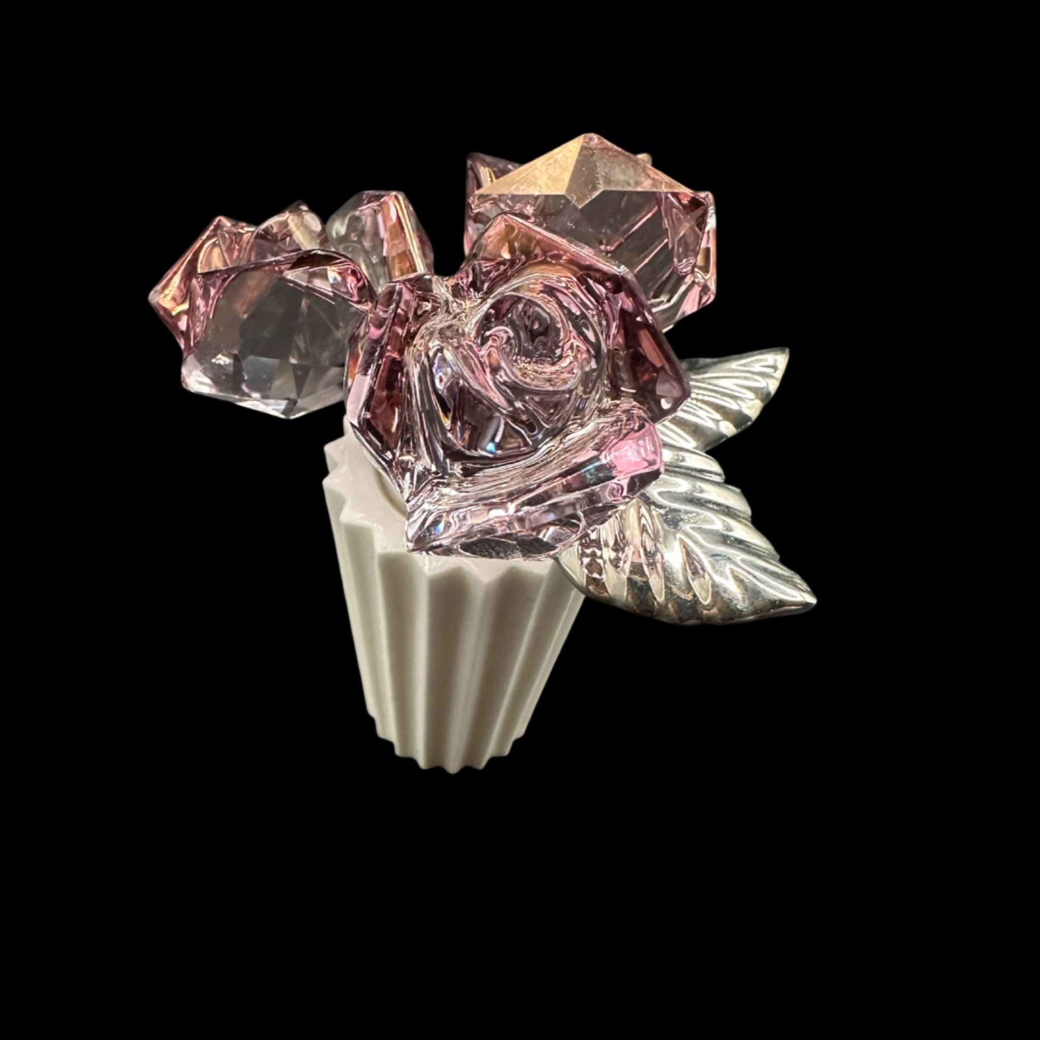Niknax · Swarovski Crystal “Antique Pink” Rose Bouquet #5268824