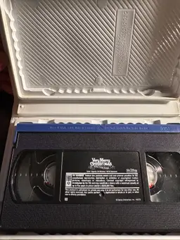 Vintage Disney's Very Merry Christmas Sing Along Songs VHS - Classic Holiday Fun!