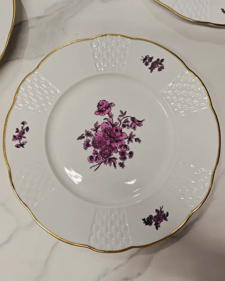 Set of 3 Lunch Plates by Vista Alegre