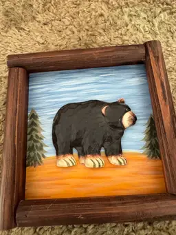 Three-D Bear Picture