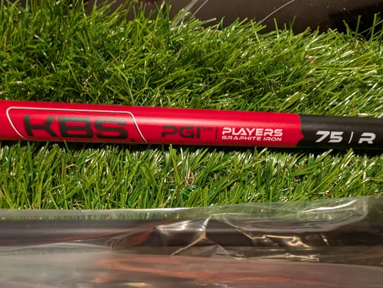 New Set of 8 KBS PGI PLAYERS GRAPHITE IRON GOLF SHAFT, 75 gram Reg Flex .370 TIP
